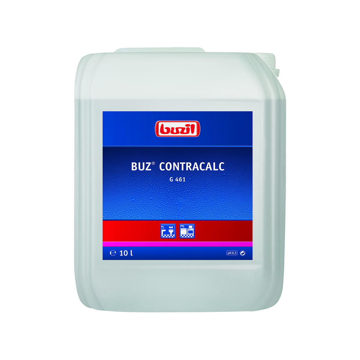 Миючий засіб Buzil G461 Contracalc від вапняних відкладень та накипу на основі фосфорної кислоти