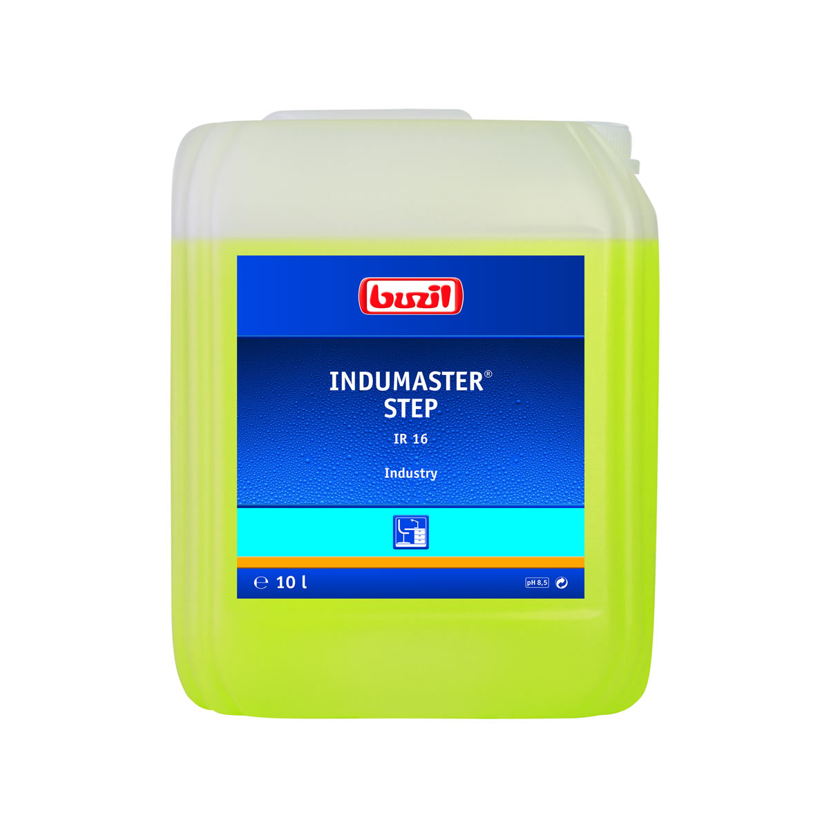 ІR16 Indumaster Step, делікатний нейтральний чистячий засіб (рекомендовано для алюмінію), Buzil