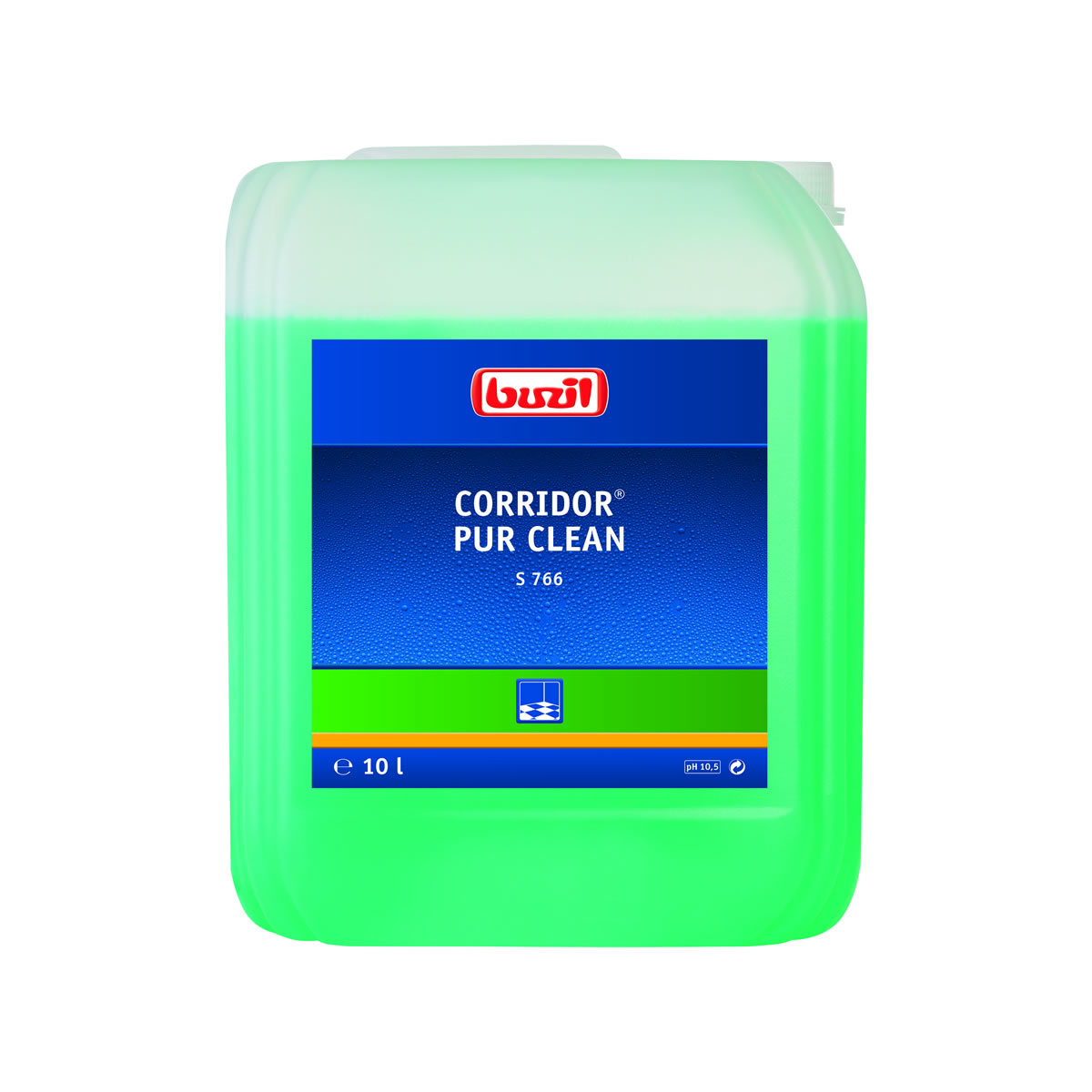 S766 Corridor Pur Clean, усиленное средство для ежедневной очистки полов, Buzil