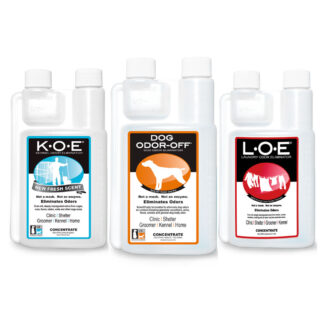 Набір засобів для усунення запахів життєдіяльності собак ODORCIDE® "Dog Fresh Standart" Концентрат
