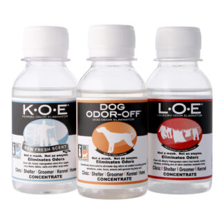 Набір засобів для усунення запахів життєдіяльності собак ODORCIDE® "Dog Fresh Mini" Концентрат